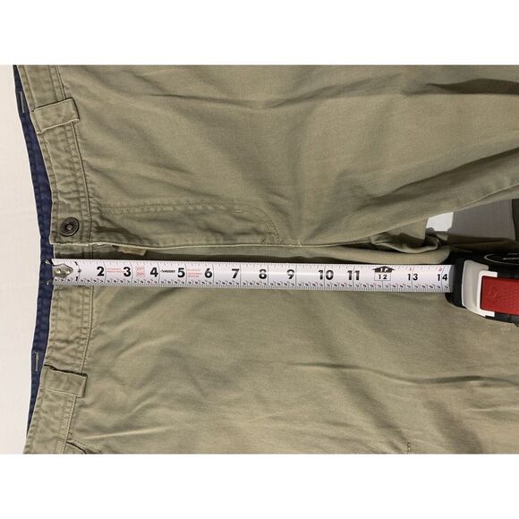 Adidas Cargo Pants Double Knee Men's XL Olive Loose Fit Wide Leg Skater Y2K 07' - Picture 14 of 16